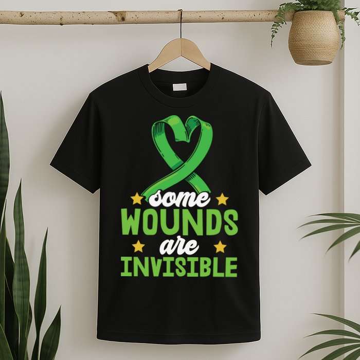Some Wounds Are Invisible Mental Health Matters T-Shirt