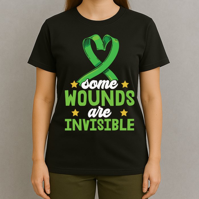 Some Wounds Are Invisible Mental Health Matters T-Shirt