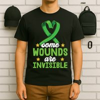 Some Wounds Are Invisible Mental Health Matters T-Shirt