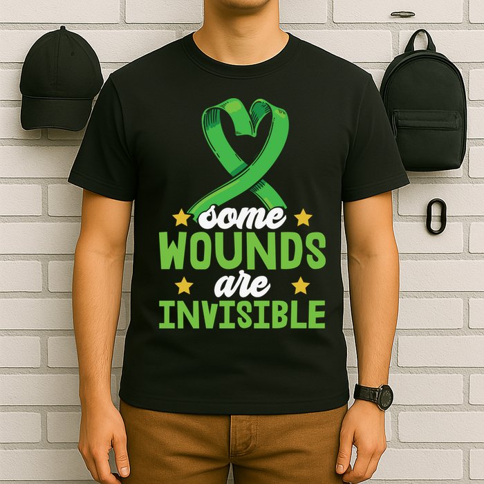 Some Wounds Are Invisible Mental Health Matters T-Shirt