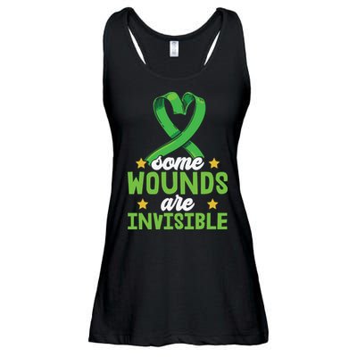 Some Wounds Are Invisible Mental Health Matters Ladies Essential Flowy Tank