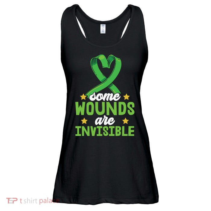 Some Wounds Are Invisible Mental Health Matters Ladies Essential Flowy Tank