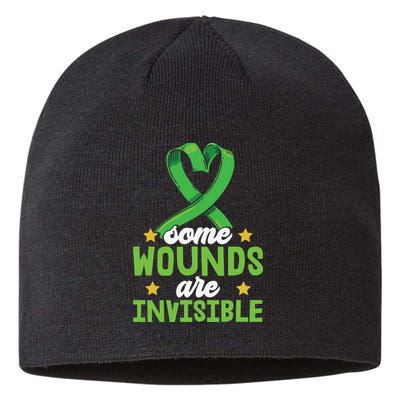 Some Wounds Are Invisible Mental Health Matters Sustainable Beanie