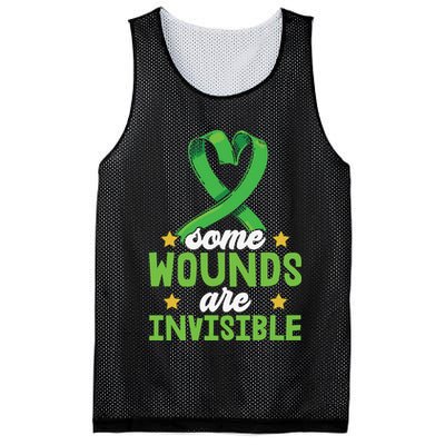 Some Wounds Are Invisible Mental Health Matters Mesh Reversible Basketball Jersey Tank