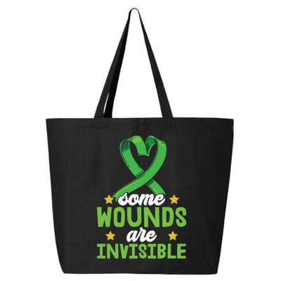 Some Wounds Are Invisible Mental Health Matters 25L Jumbo Tote