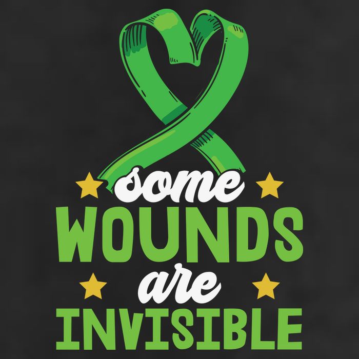 Some Wounds Are Invisible Mental Health Matters 25L Jumbo Tote
