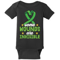 Some Wounds Are Invisible Mental Health Matters Baby Bodysuit