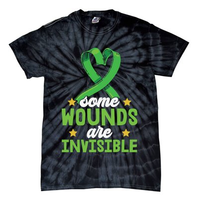 Some Wounds Are Invisible Mental Health Matters Tie-Dye T-Shirt