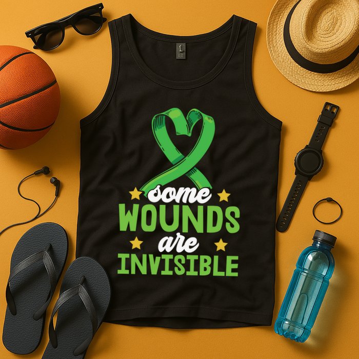 Some Wounds Are Invisible Mental Health Matters Tank Top