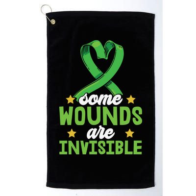 Some Wounds Are Invisible Mental Health Matters Golf Towel