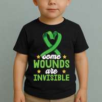 Some Wounds Are Invisible Mental Health Matters Toddler T-Shirt