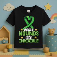 Some Wounds Are Invisible Mental Health Matters Toddler T-Shirt