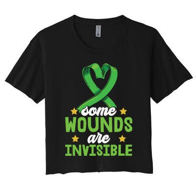Some Wounds Are Invisible Mental Health Matters Crop Top