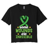 Some Wounds Are Invisible Mental Health Matters Crop Top