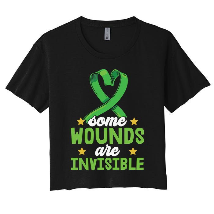 Some Wounds Are Invisible Mental Health Matters Crop Top