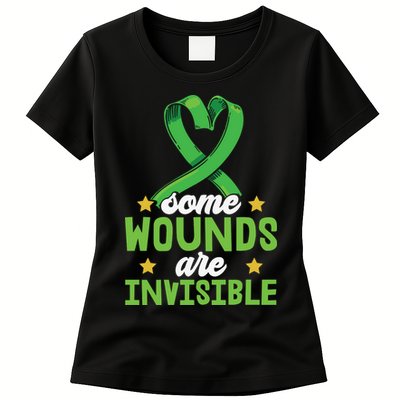 Some Wounds Are Invisible Mental Health Matters Womens T-Shirt