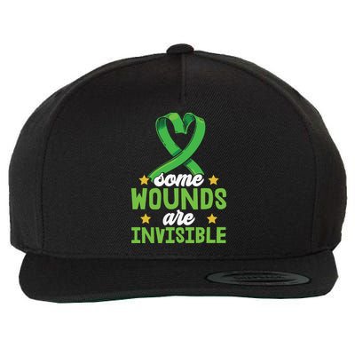 Some Wounds Are Invisible Mental Health Matters Wool Snapback Cap
