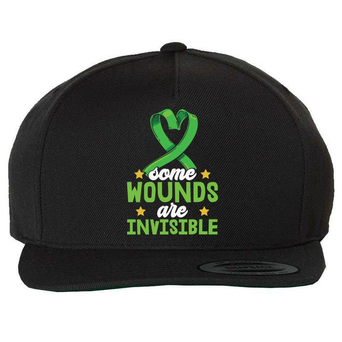 Some Wounds Are Invisible Mental Health Matters Wool Snapback Cap