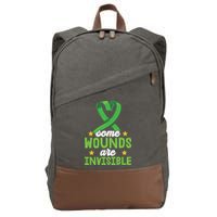 Some Wounds Are Invisible Mental Health Matters Cotton Canvas Backpack