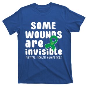 Some Wounds Are Invisible Tal Health Awareness Month May Cute Gift T-Shirt