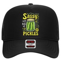 Sassy With A Side Of Pickles Trendy Pickle Hat