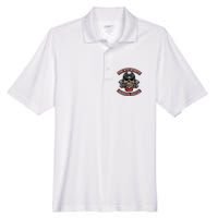 Sons With Arthritis Ibuprofen Chapter Funny Biker Skull Gift Men's Origin Performance Pique Polo