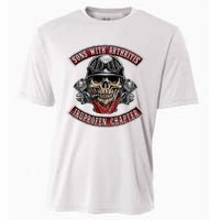 Sons With Arthritis Ibuprofen Chapter Funny Biker Skull Gift Cooling Performance Crew T-Shirt