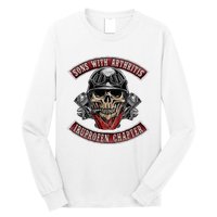 Sons With Arthritis Ibuprofen Chapter Funny Biker Skull Gift Long Sleeve Shirt