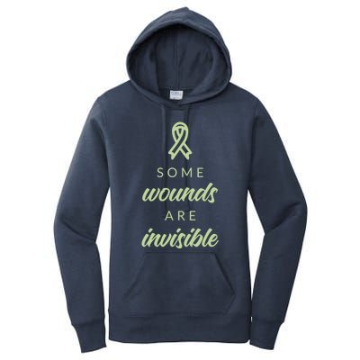 Some Wounds Are Invisible Tal Health Gift Women's Pullover Hoodie