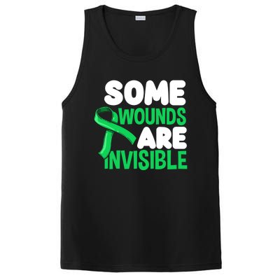 Some Wounds Are Invisible Tal Health Warrior Gift PosiCharge Competitor Tank