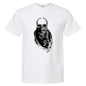 Skull With Arabic Garment-Dyed Heavyweight T-Shirt