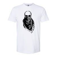 Skull With Arabic Softstyle CVC T-Shirt