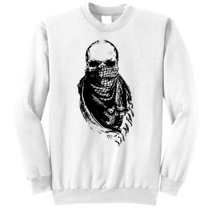 Skull With Arabic Sweatshirt