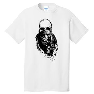 Skull With Arabic Tall T-Shirt