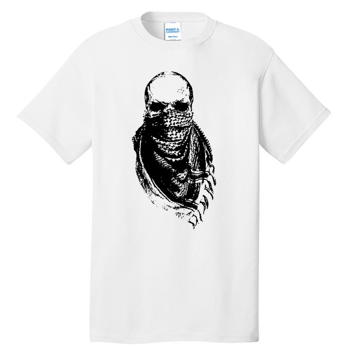 Skull With Arabic Tall T-Shirt