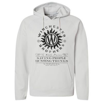 Supernatural Winchester Anti Possession Performance Fleece Hoodie