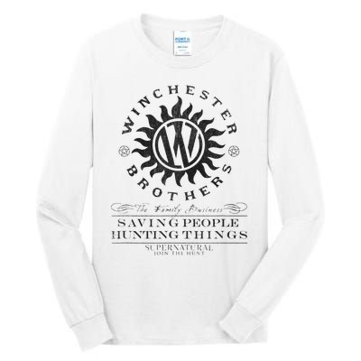 Supernatural Winchester Anti Possession Tall Long Sleeve T-Shirt