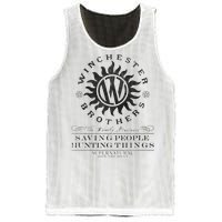 Supernatural Winchester Anti Possession Mesh Reversible Basketball Jersey Tank