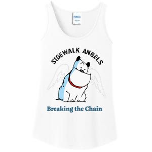 Side Walk Angels Breaking The Chain Guard Dog Ladies Essential Tank