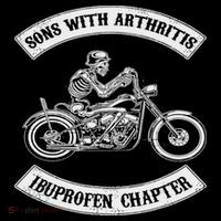 Sons With Arthritis Ibuprofen Chapter Funny Biker Gift Sustainable Bucket Hat