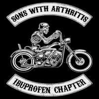 Sons With Arthritis Ibuprofen Chapter Funny Biker Gift 16 in Basic Backpack
