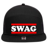 Swag Box 7 Panel Mesh Trucker Snapback Hat