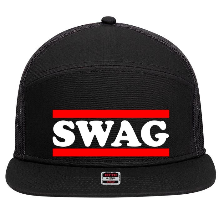 Swag Box 7 Panel Mesh Trucker Snapback Hat