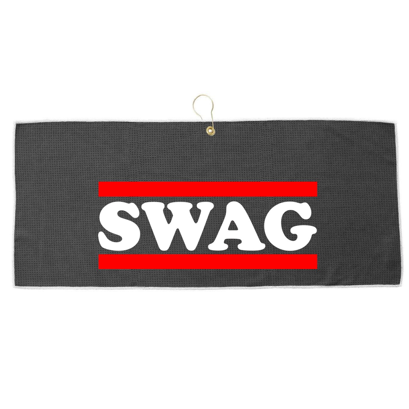 Swag Box Large Microfiber Waffle Golf Towel
