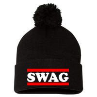 Swag Box Pom Pom 12in Knit Beanie