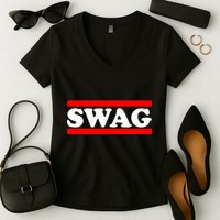 Swag Box Women's V-Neck T-Shirt