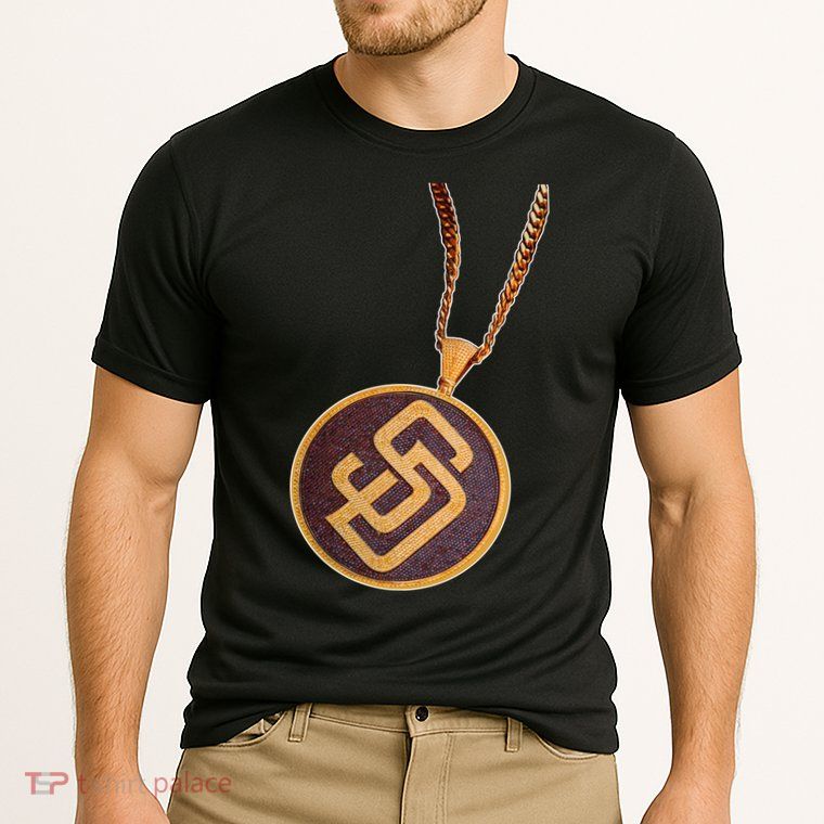 Swag Chain San Diego Baseball Home Run Cooling Performance Crew T-Shirt