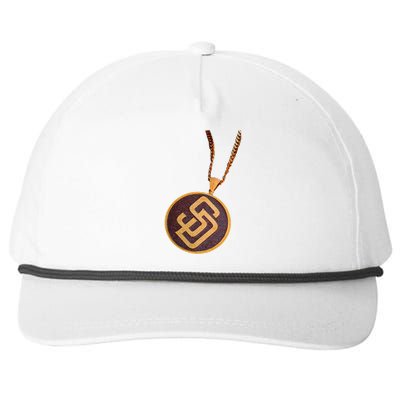 Swag Chain San Diego Baseball Home Run Snapback Five-Panel Rope Hat