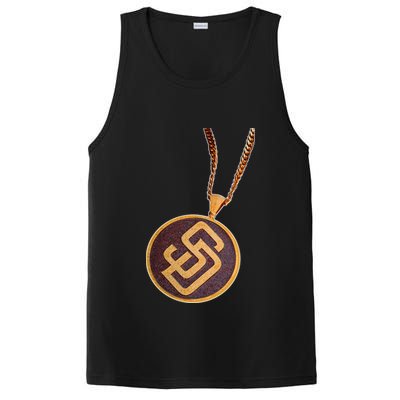 Swag Chain San Diego Baseball Home Run PosiCharge Competitor Tank