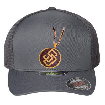 Swag Chain San Diego Baseball Home Run Flexfit Unipanel Trucker Cap